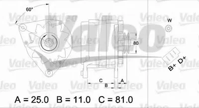 Генератор VALEO купить
