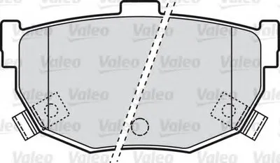 Комплект тормозных колодок, дисковый тормоз VALEO купить