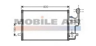 Конденсатор, кондиционер VAN WEZEL купить