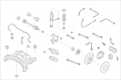 Подвеска колеса MONROE купить