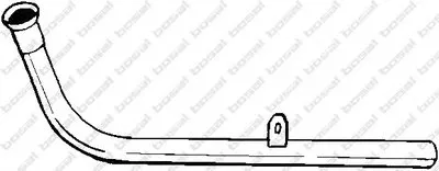 Труба выхлопного газа BOSAL купить