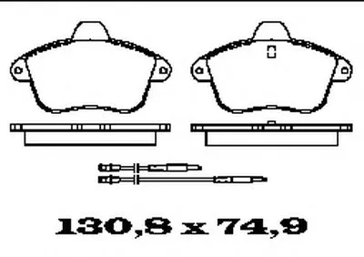 Комплект тормозных колодок, дисковый тормоз FTE купить