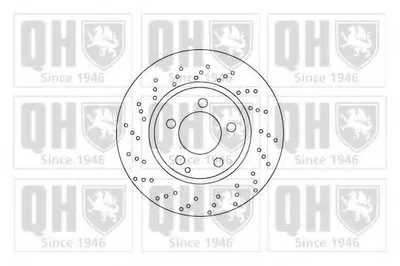 Тормозной диск QUINTON HAZELL купить