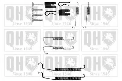 Комплектующие, тормозная колодка QUINTON HAZELL купить