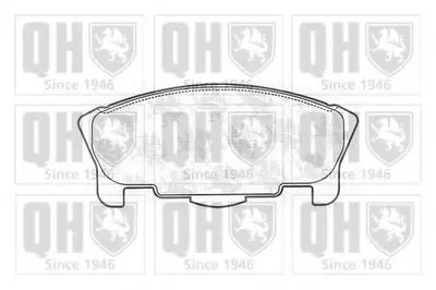 Комплект тормозных колодок, дисковый тормоз QUINTON HAZELL купить