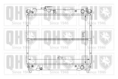 Радиатор, охлаждение двигателя QUINTON HAZELL купить