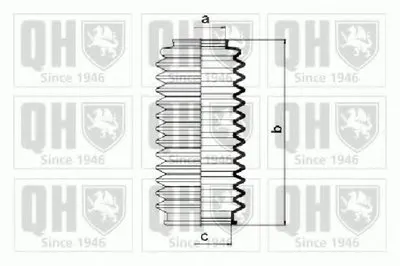 Комплект пылника, рулевое управление QUINTON HAZELL купить