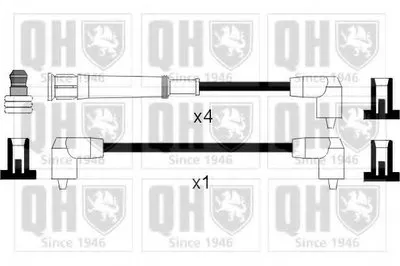 Комплект проводов зажигания CI QUINTON HAZELL купить