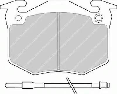 Комплект тормозных колодок, дисковый тормоз PREMIER FERODO купить
