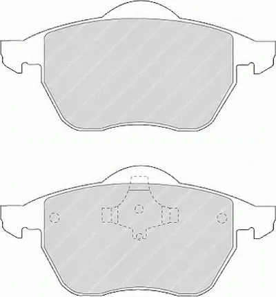 Комплект тормозных колодок, дисковый тормоз PREMIER FERODO купить