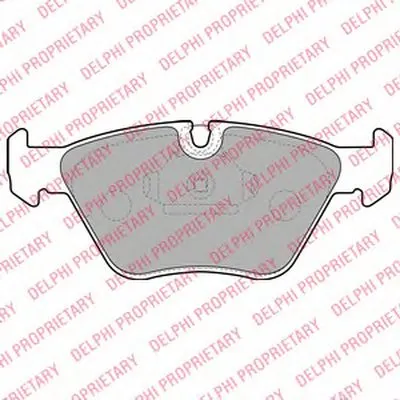 Комплект тормозных колодок, дисковый тормоз DELPHI купить