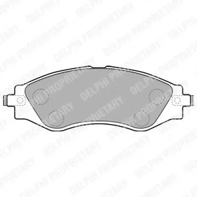 Комплект тормозных колодок, дисковый тормоз DELPHI купить