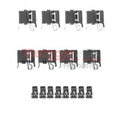 Комплектующие, колодки дискового тормоза METZGER купить