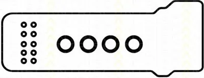 Комплект прокладок, крышка головки цилиндра TRISCAN купить