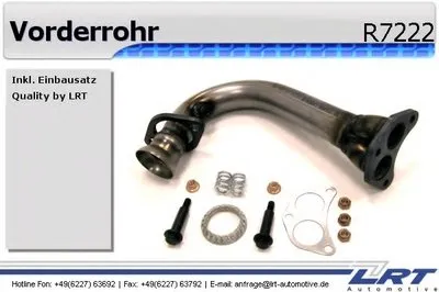 Труба выхлопного газа LRT купить