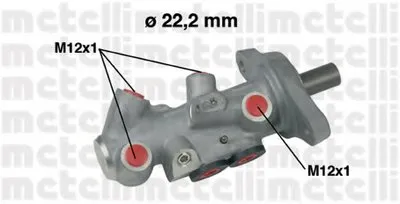 целиндер ручного тормоза METELLI купить