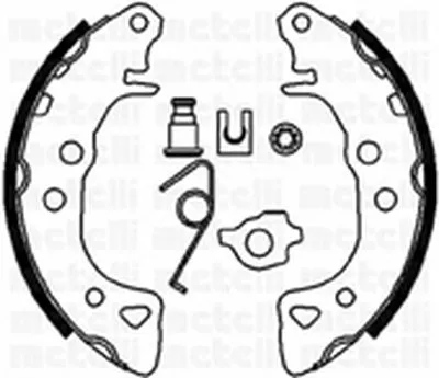 Комплект тормозных колодок METELLI купить