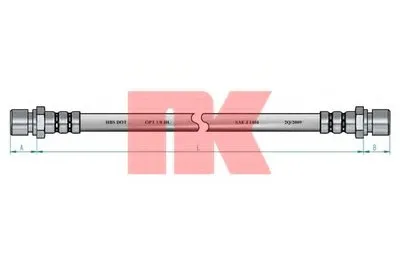 Тормозной шланг NK купить