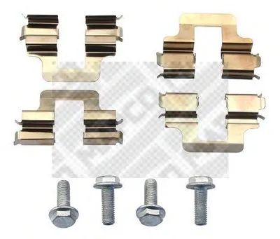 Комплектующие, колодки дискового тормоза MAPCO купить