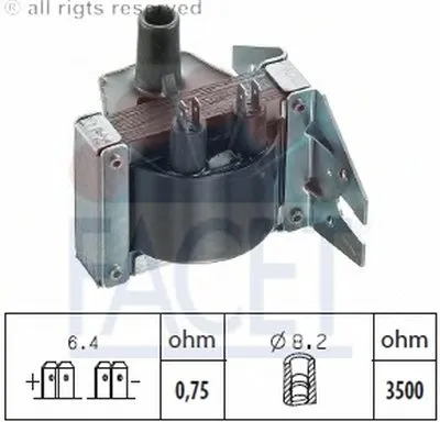 Катушка зажигания FACET купить