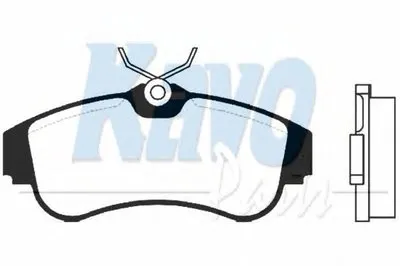 Комплект тормозных колодок, дисковый тормоз MK KASHIYAMA KAVO PARTS купить