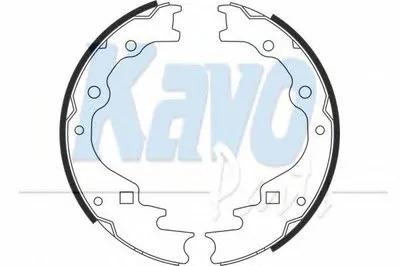 Комплект тормозных колодок MK KASHIYAMA KAVO PARTS купить
