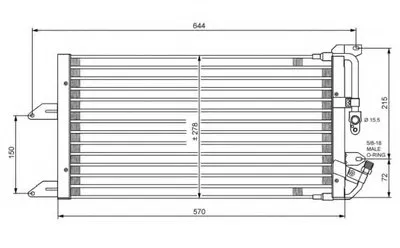 Конденсатор, кондиционер NRF купить