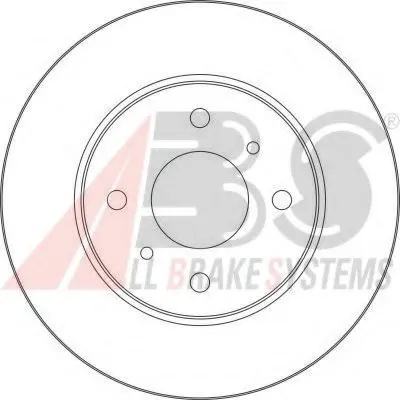 Тормозной диск A.B.S. купить