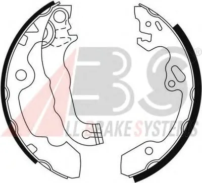 Комплект тормозных колодок A.B.S. купить