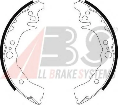 Комплект тормозных колодок A.B.S. купить