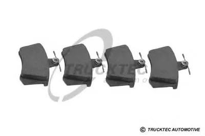 Комплект тормозных колодок, дисковый тормоз TRUCKTEC AUTOMOTIVE купить