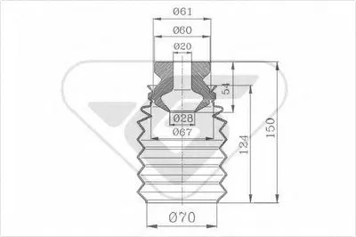 Пылезащитный комплект, амортизатор HUTCHINSON купить