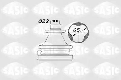 Комплект пылника, приводной вал SASIC купить