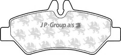 Комплект тормозных колодок, дисковый тормоз QH JP GROUP купить