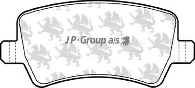 Комплект тормозных колодок, дисковый тормоз QH JP GROUP купить