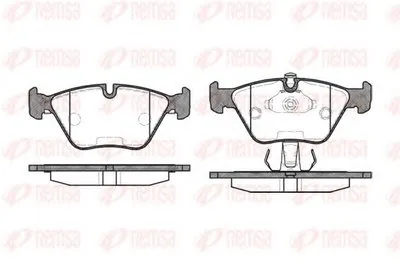 Комплект тормозных колодок, дисковый тормоз KAWE купить