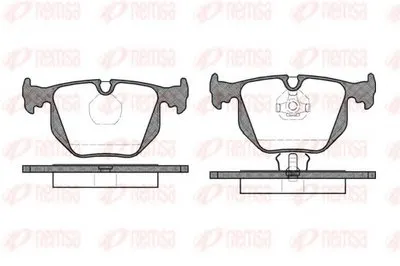 Комплект тормозных колодок, дисковый тормоз KAWE купить