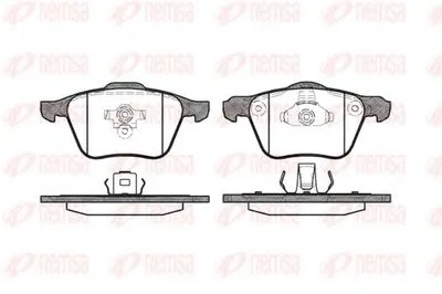 Комплект тормозных колодок, дисковый тормоз KAWE купить
