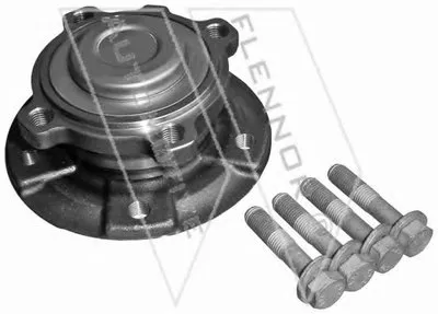 Комплект подшипника ступицы колеса KAWE купить