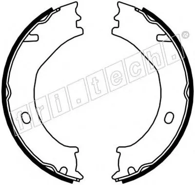 Комплект тормозных колодок, стояночная тормозная система fri.tech. купить