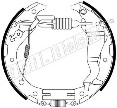 Комплект тормозных колодок FAST KIT fri.tech. купить