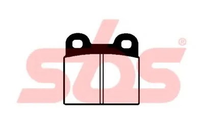 Комплект тормозных колодок, дисковый тормоз sbs купить