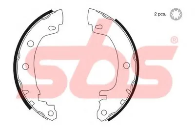 Комплект тормозных колодок sbs купить
