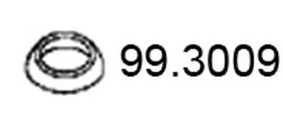 Уплотнительное кольцо, труба выхлопного газа ASSO купить