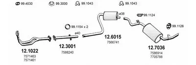 Система выпуска ОГ ASSO купить