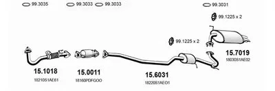 Система выпуска ОГ ASSO купить