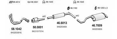 Система выпуска ОГ ASSO купить