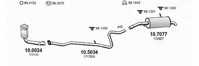 Система выпуска ОГ ASSO купить