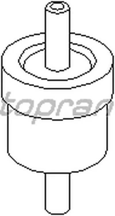 Клапан, вакуумный насос TOPRAN купить