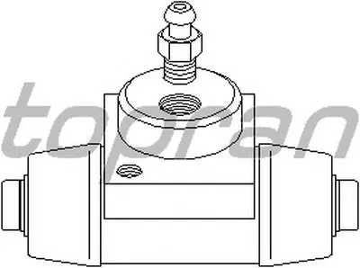 Колесный тормозной цилиндр TOPRAN купить